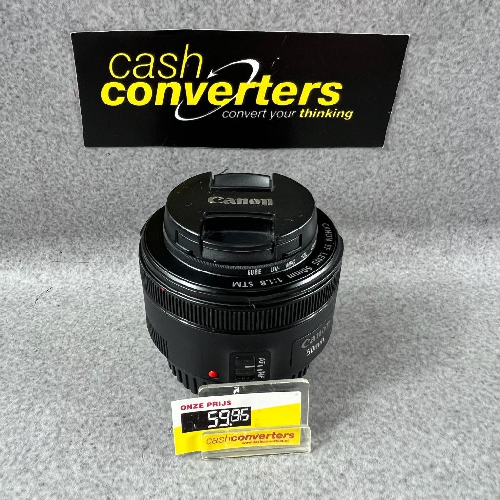 Canon EF Lens 50mm | 1:1.8 STM | 49ø | 412219, Gebruikt, Canon, Overige typen, Ophalen of Verzenden