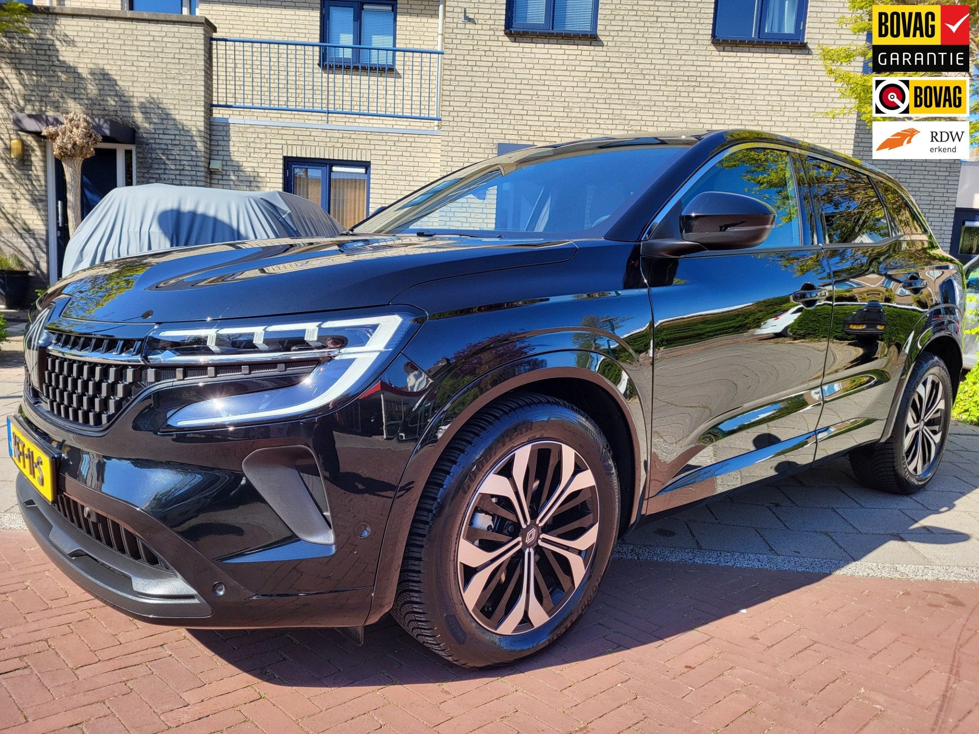 Renault AUSTRAL 1.3 mild hybrid 160 X-tronic techno esprit A, Auto's, Renault, 4 cilinders, Leder en Stof, Zwart, Bedrijf
