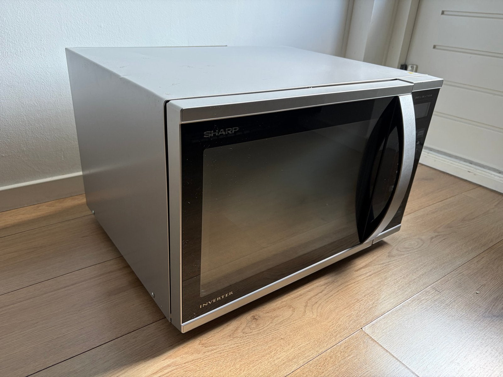 Sharp R-971INW Combimagnetron, Combimagnetron, Gebruikt, 60 cm of meer, Grill