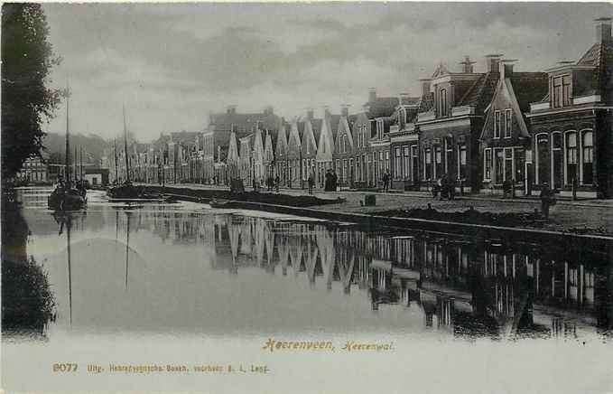 301-281-045 Heerenveen Heerenwal, Verzenden, Voor 1920, Friesland