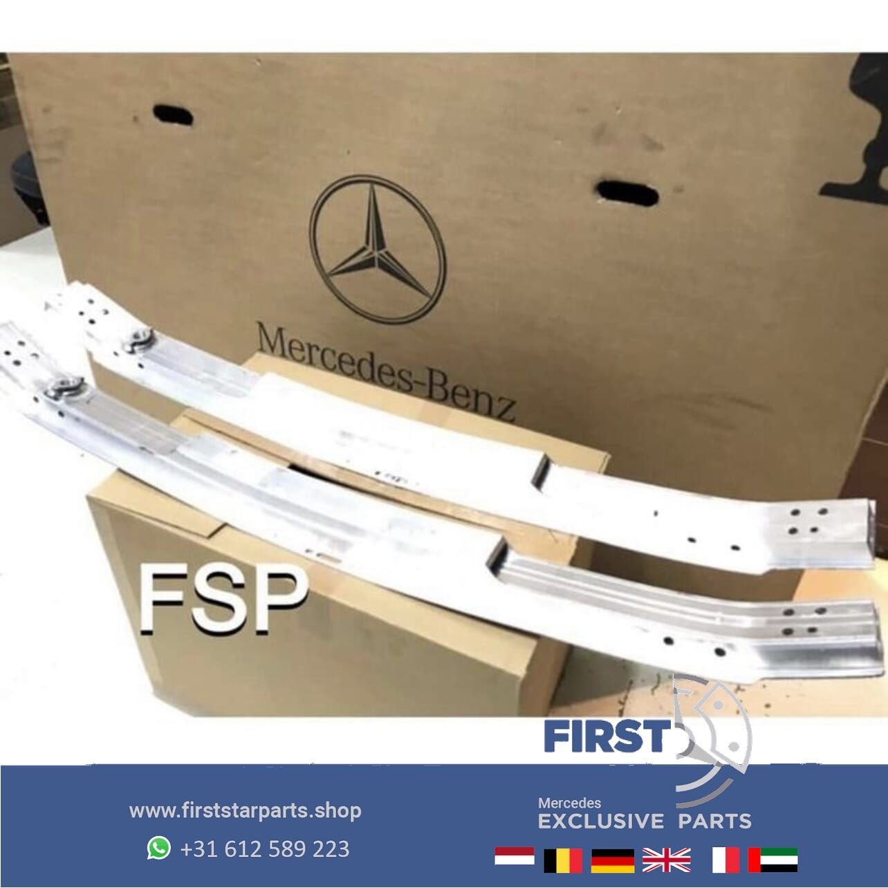 A1776202800 W118 CLA BUMPER BALK Mercedes CLA Klasse 2018-20, Auto-onderdelen, Gebruikt, -, Voor, Ophalen of Verzenden