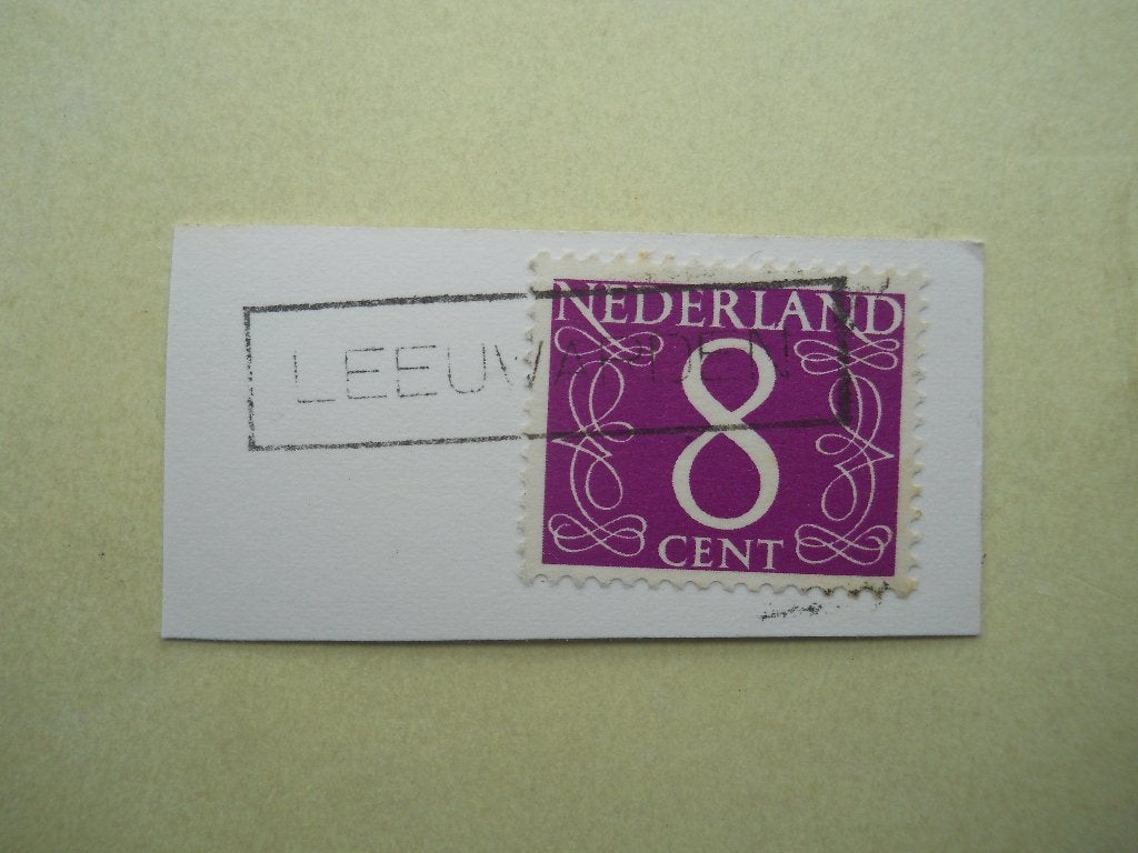 Nederland 1946 Cijfer Nvph.467 Langstempel Leeuwarden, Postzegels en Munten, Ophalen of Verzenden, Na 1940, Gestempeld