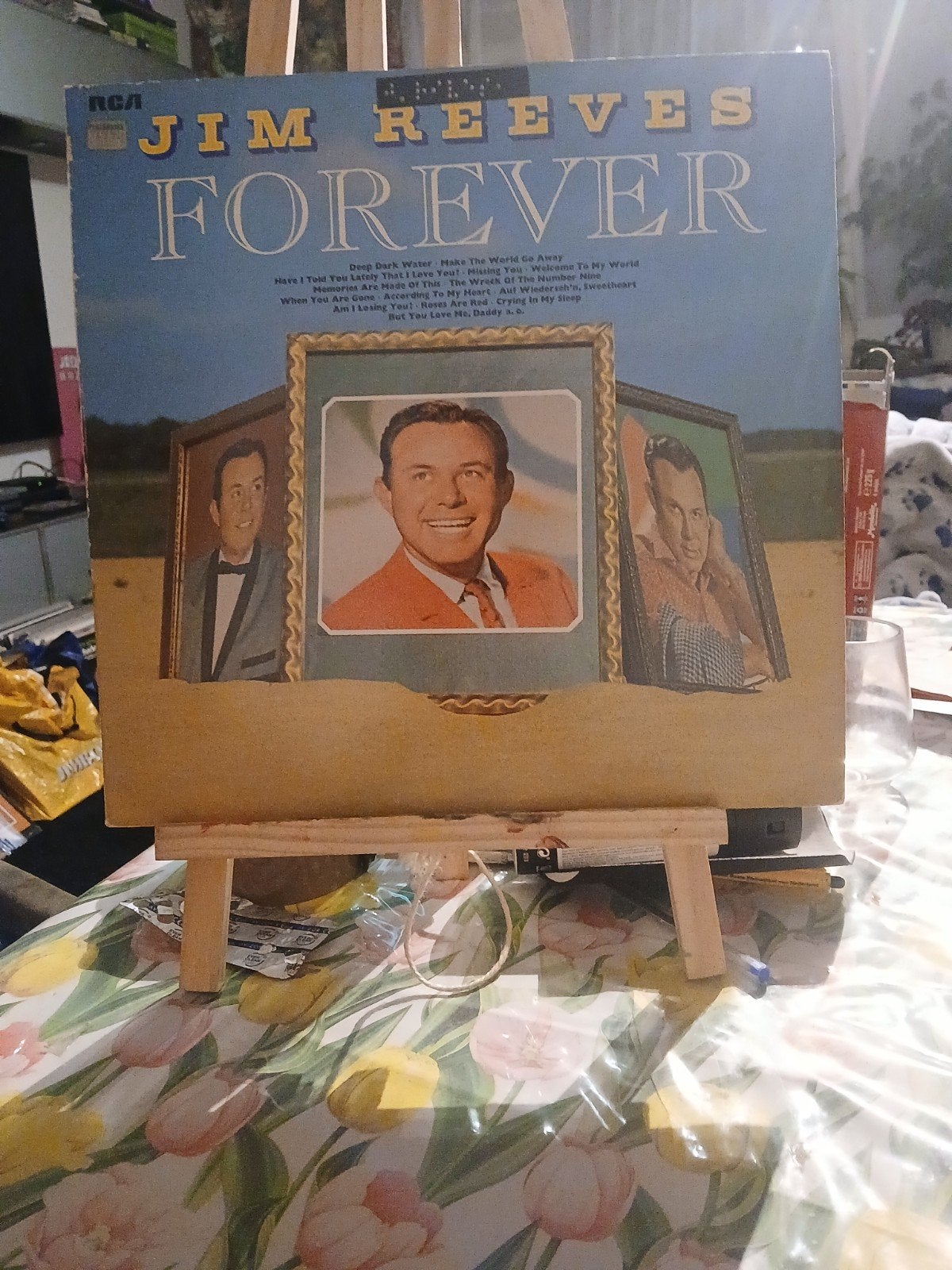 Jim Reeves - Forever 2 LP (Pop, Country), LP, Gebruikt, Pop, Ophalen of Verzenden