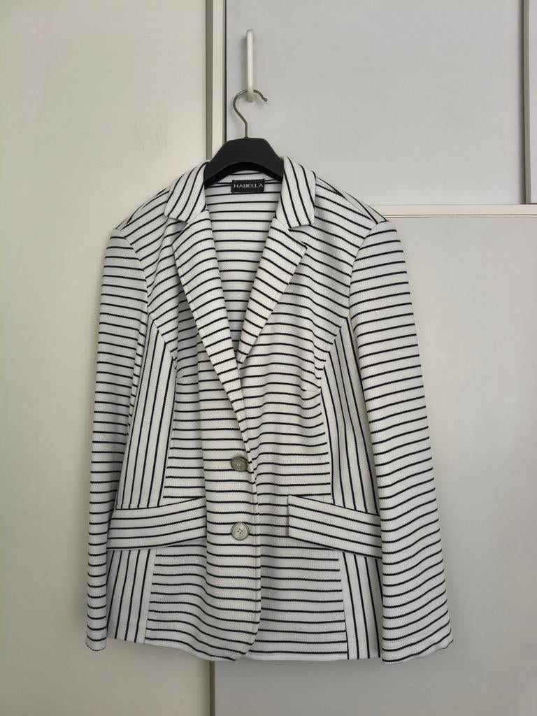 Prachtige blazer (Habella), Kleding | Dames, Ophalen of Verzenden, Zo goed als nieuw, Maat 42/44 (L), Wit