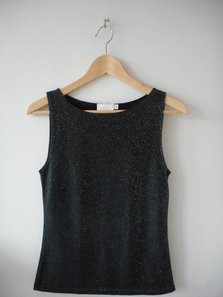 Mouwloze top van Hennes Collection, maat M-L, Maat 38/40 (M), Zwart, Ophalen of Verzenden, Zo goed als nieuw