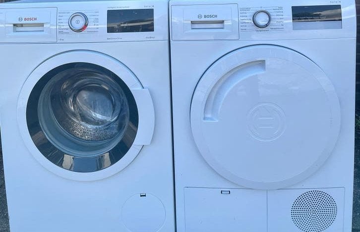 Foto 2 van Mooie,Bosch I-DOS Wasmachine 8KG Warmtepompdroger  8KG A+++