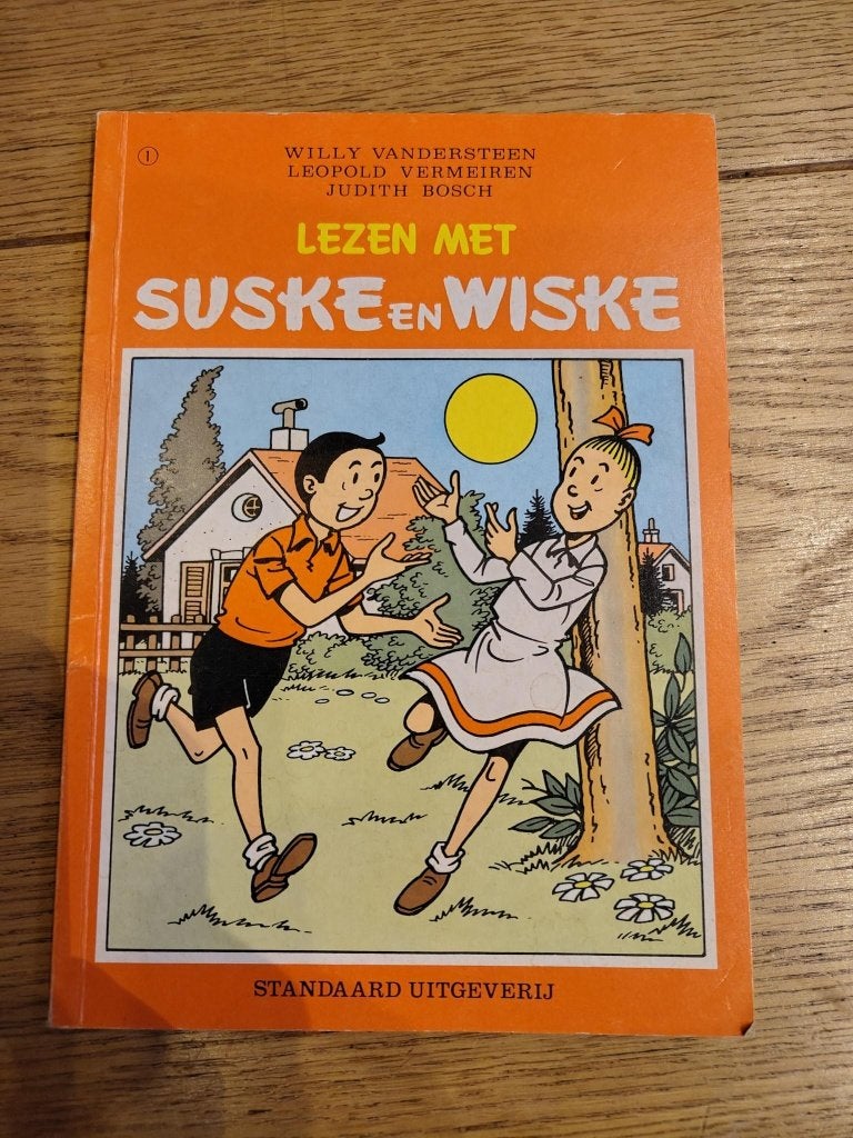 Lezen met Suske en Wiske nr 1. Willy van der Steen., Ophalen of Verzenden, Gelezen, Willy Vandersteen, Fictie algemeen