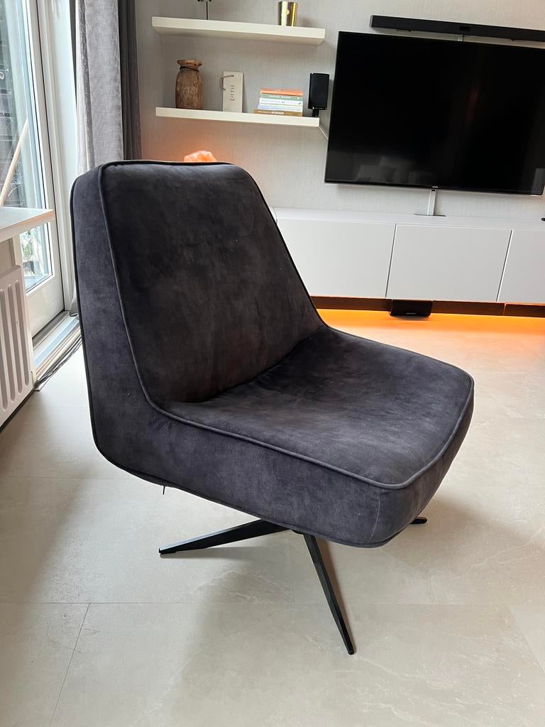 Prachtige hotel chique Zitmaxx fauteuil, Ophalen, Zo goed als nieuw, 50 tot 75 cm