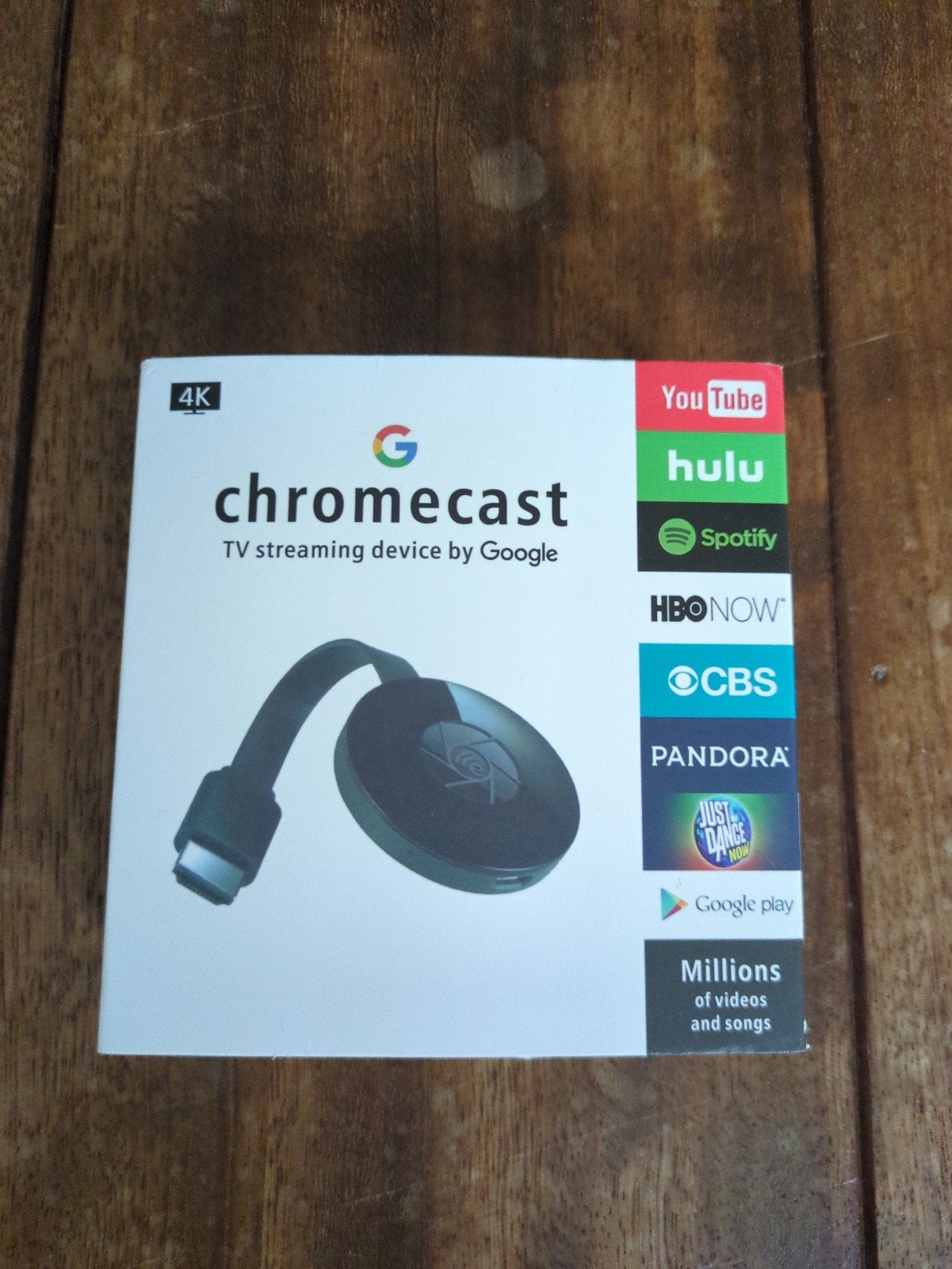 AnyCast / Chromecast 4K TV streaming device, Ophalen of Verzenden, Gebruikt, HDMI