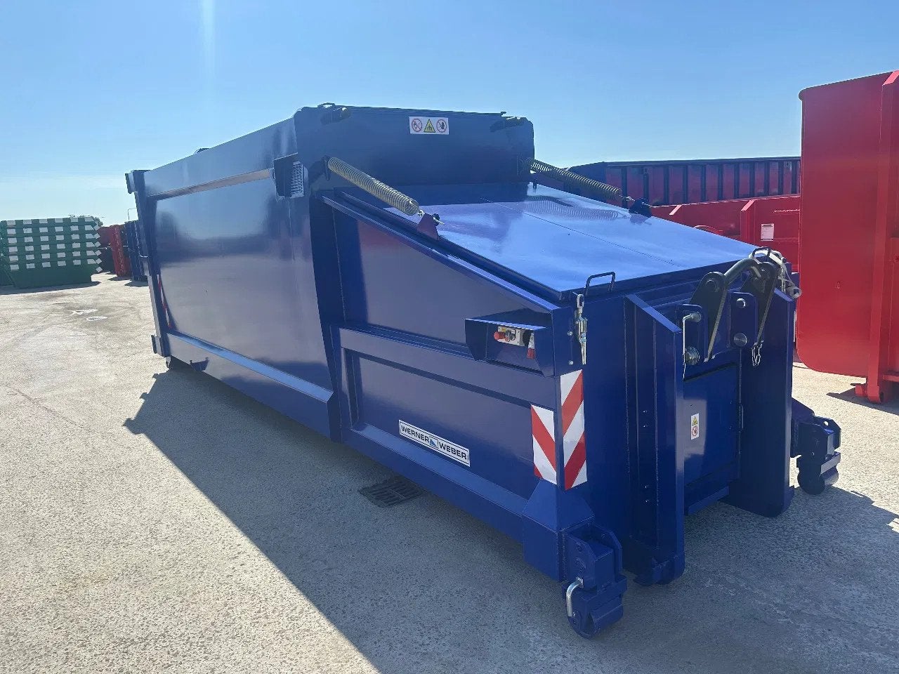 Werner & Weber MPC 25 m3 met achterover klep (bj 2025), Zakelijke goederen
