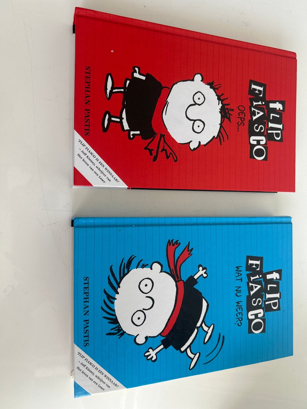 Flip Fiasco Boeken - Oeps... & Wat Nu Weer?, Ophalen of Verzenden, Zo goed als nieuw, Fictie algemeen