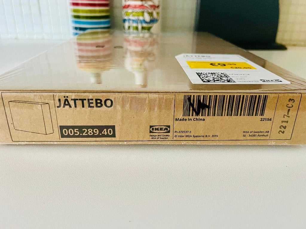 IKEA JÄTTEBO Armleuninghoes Tonerud Grijs 005.289.40 Nieuw, Eenpersoons, Nieuw, Ophalen of Verzenden, Minder dan 150 cm