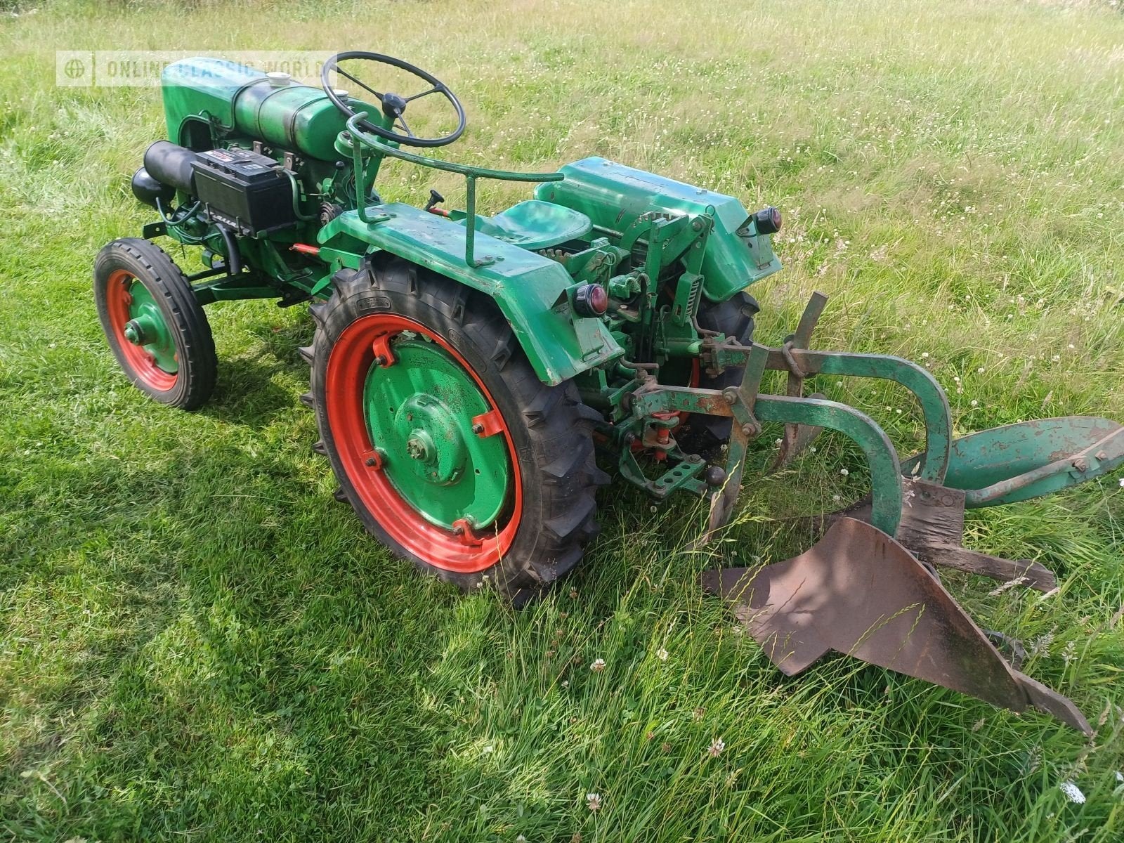 kooiwielen en ploeg Holder B10, Ophalen
