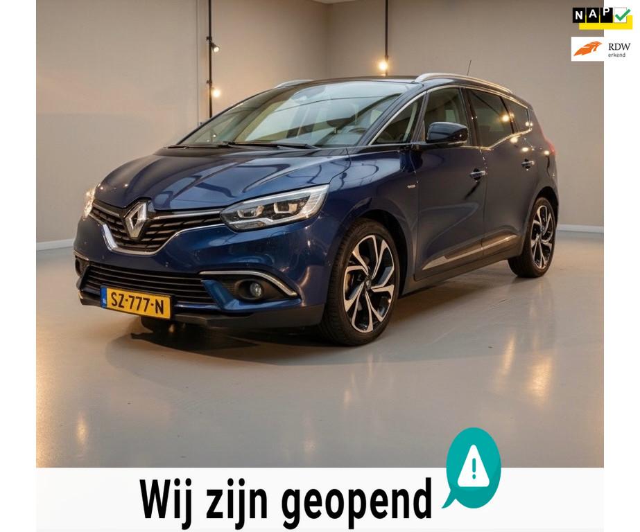 Renault Grand Scénic 1.3 TCe Bose 7 persoons-automaat-nette, Stof, Gebruikt, Euro 6, 1850 kg