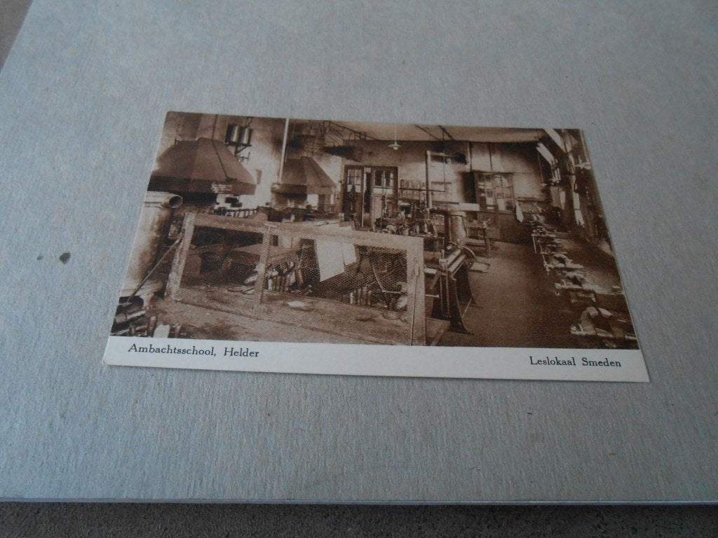 HELDER  AMBACHTSSCHOOL, Ophalen of Verzenden, 1940 tot 1960, Ongelopen, Noord-Holland