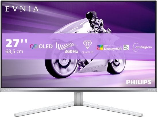 Philips 27M2N8500 QD-OLED Gaming Monitor 360Hz, Gaming, Info@novadisplays.nl, Nieuw, Overige typen