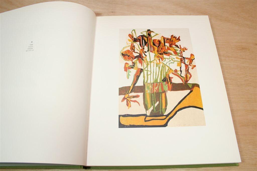 Houtsneden — Woodcuts — Gesigneerd Van Ojen, Ophalen of Verzenden, Zo goed als nieuw