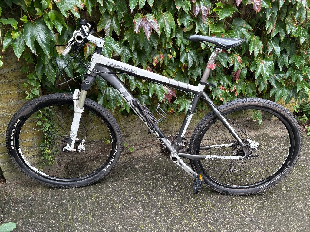 Mooie Trek mountainbike, Gebruikt, Meer dan 20 versnellingen, Schijfrem, 53 tot 57 cm