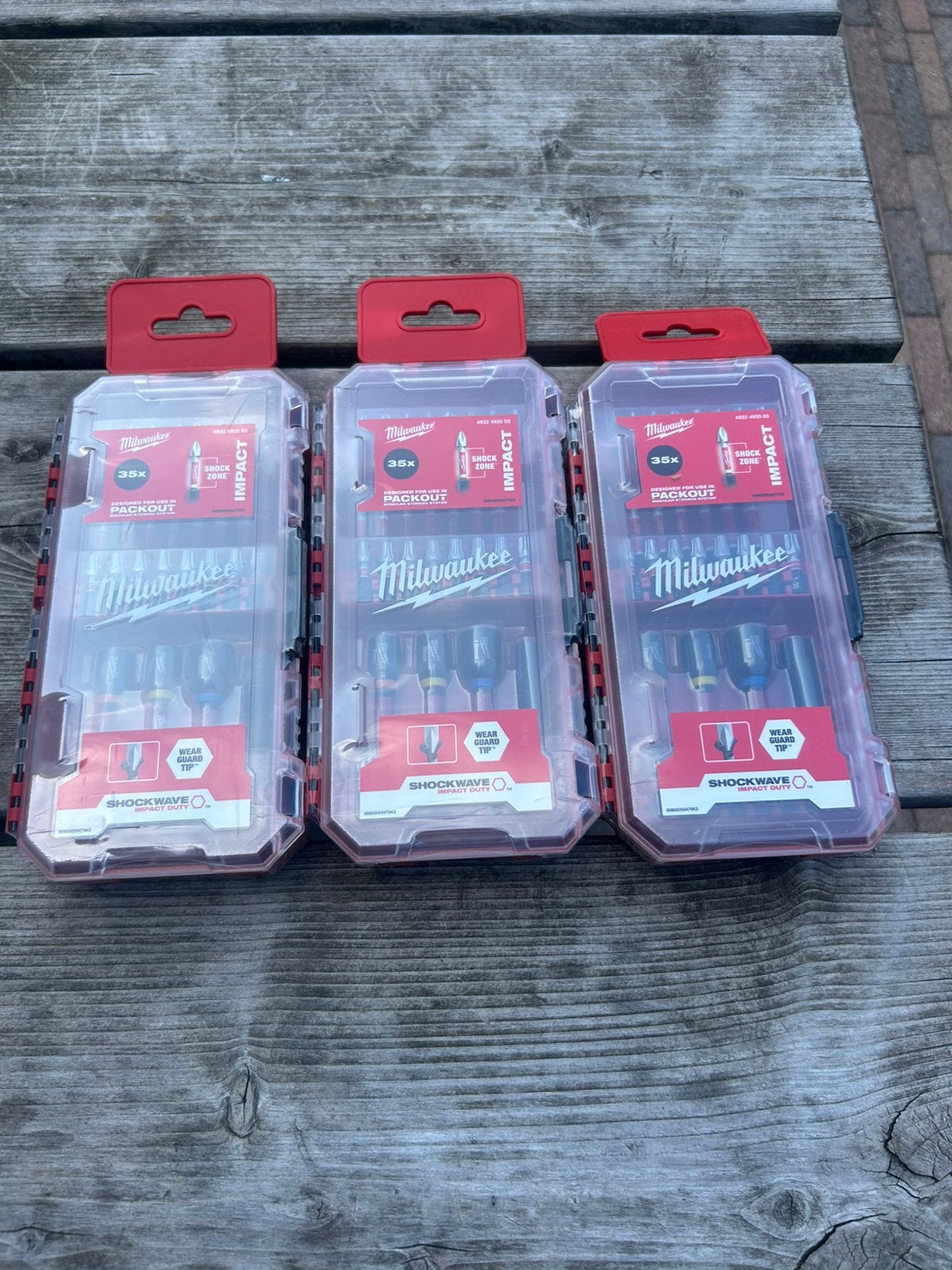 Milwaukee 35 delige shockwave bitset, Ophalen of Verzenden, Zo goed als nieuw