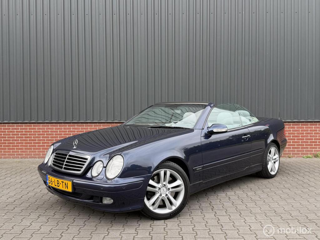 Mercedes CLK-klasse Cabrio Clk430 Elegance Navi Cruise Apk, Achterwielaandrijving, Gebruikt, 8 cilinders, Cabriolet