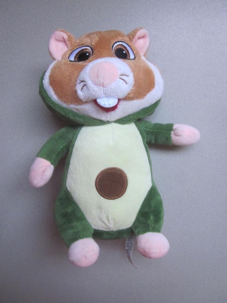 Promocean Albert Heijn zacht groen pluche hamster knuffel, Hamster, Ophalen of Verzenden, Zo goed als nieuw, Wasbaar