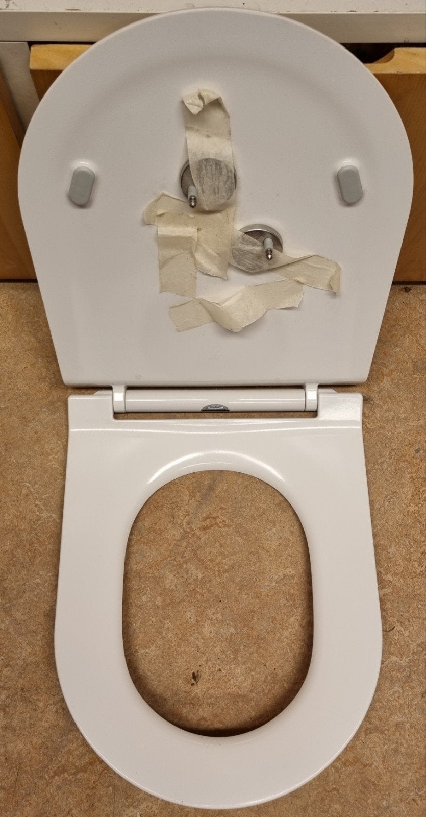 Hamberger Toiletzitting toiletbril - Gebruikt, Ophalen of Verzenden, Gebruikt, Toilet