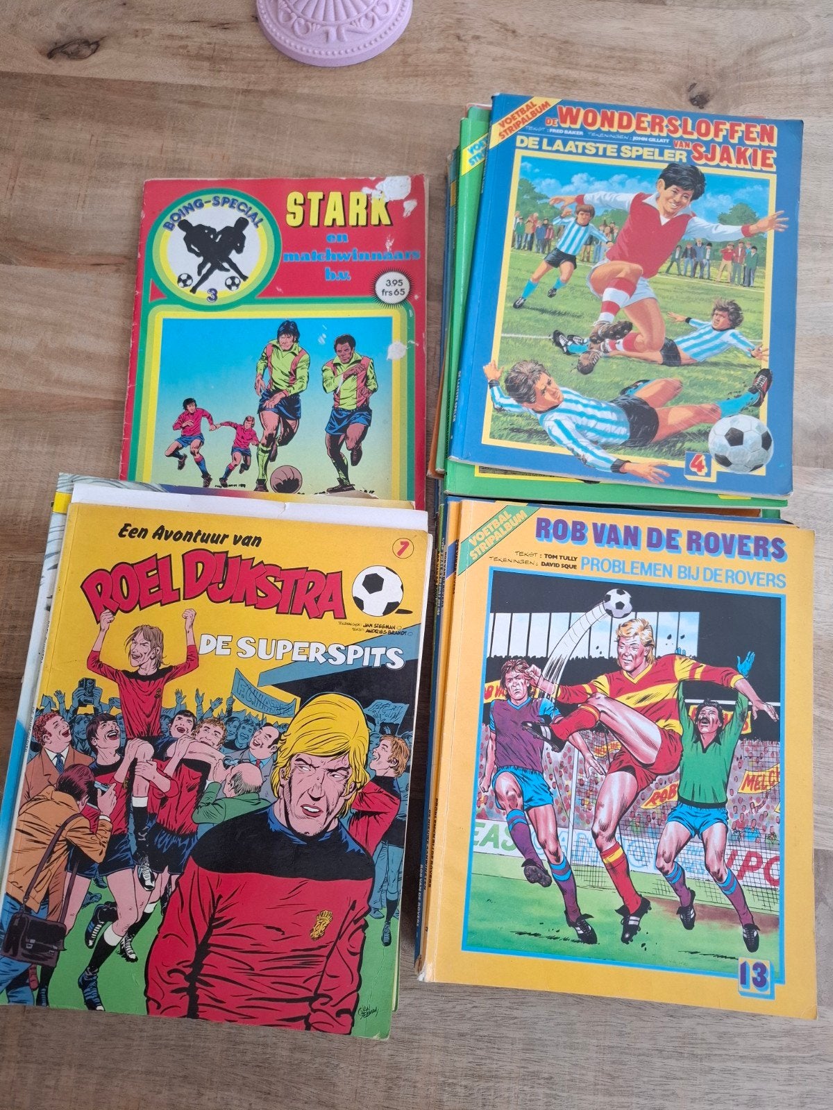 Voetbalstripboeken: Rob van de Rovers, Roel Dijkstra, Stark, Boeken, Stripboeken, Ophalen
