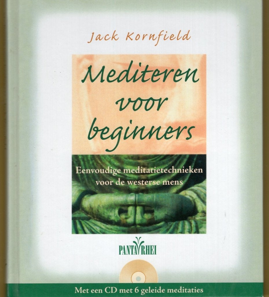Mediteren Voor Beginners - Jack Kornfield BOEK + CD, Boeken, Achtergrond en Informatie, Ophalen of Verzenden, Zo goed als nieuw