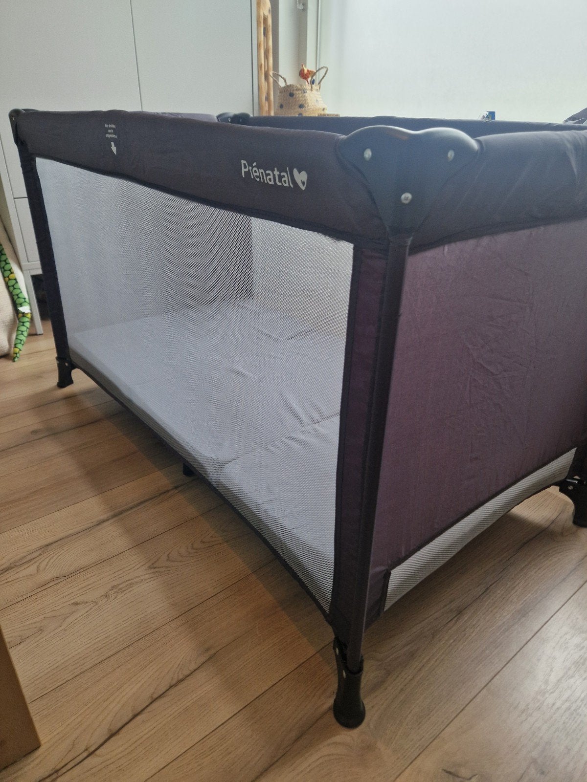 campingbedje met matras prenatal, Kinderen en Baby's, Babywiegjes en Ledikanten, Ophalen, Zo goed als nieuw, Reisbedje