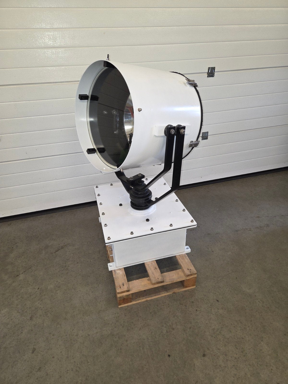 Vintage Industriële Seematz Search/Flood Light, Ophalen