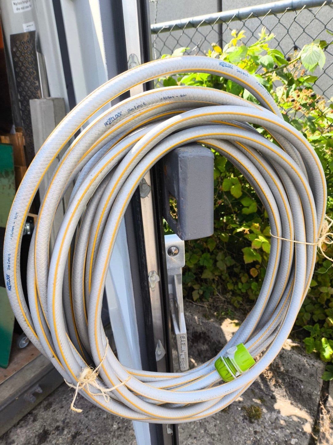 Hozelock select 15 mtr met koppelingen., Overige materialen, Gebruikt, Minder dan 20 mm, 6 meter of meer