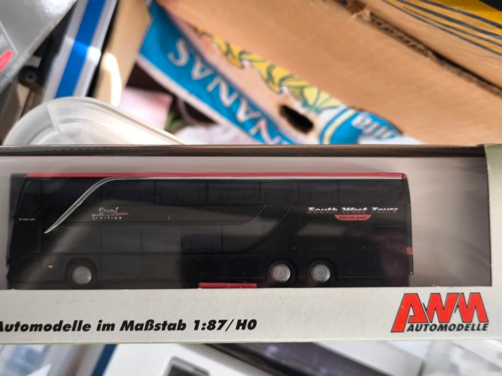 AWM Automodelle Bus 1:87 HO - South West Tours, Verzenden