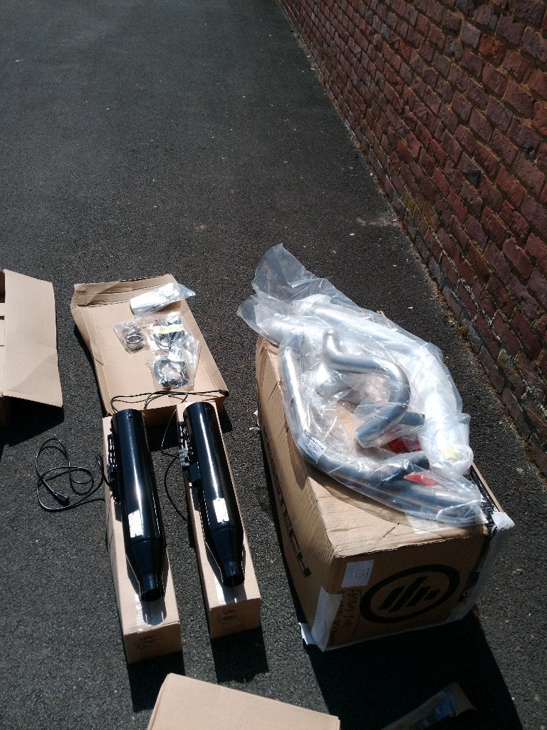 harley davidson uitlaten, Verzenden, Nieuw