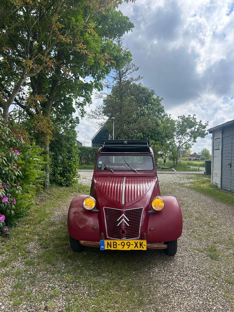 Citroën 2CV 0.6 Ribbelkap, Auto's, Citroën, Particulier, 2CV, Open dak, Benzine, Hatchback, Handgeschakeld, Origineel Nederlands
