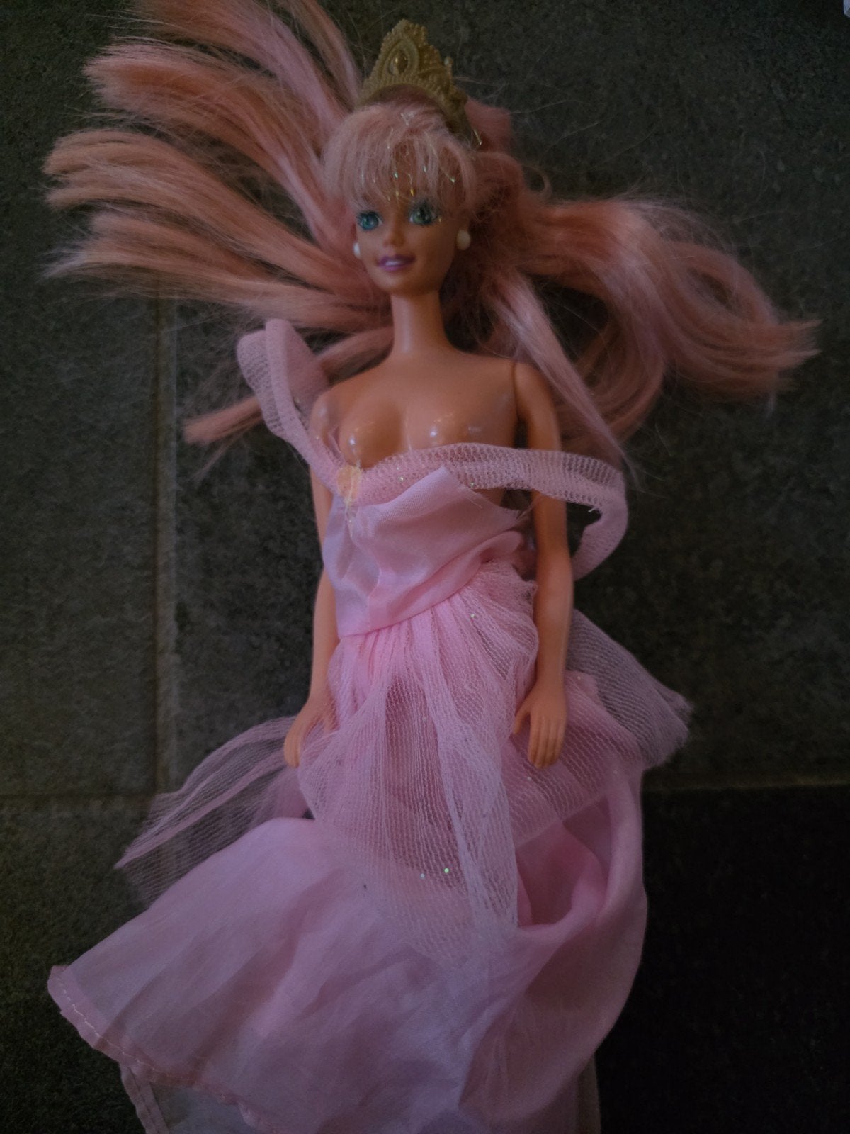 Vintage Barbie jaren '70, Verzamelen, Poppen, Gebruikt, Pop, Ophalen of Verzenden