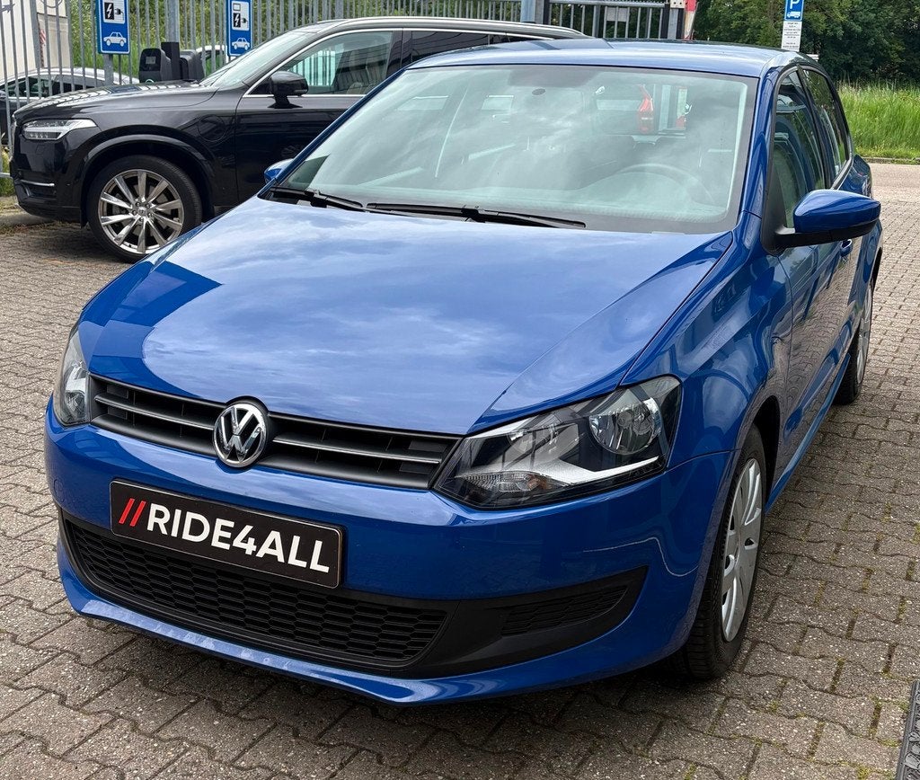 Volkswagen Polo 1.4-16V Comfortline/CRUISE/NAP/AIRCO, Auto's, Volkswagen, Voorwielaandrijving, Zwart, 4 cilinders, Blauw