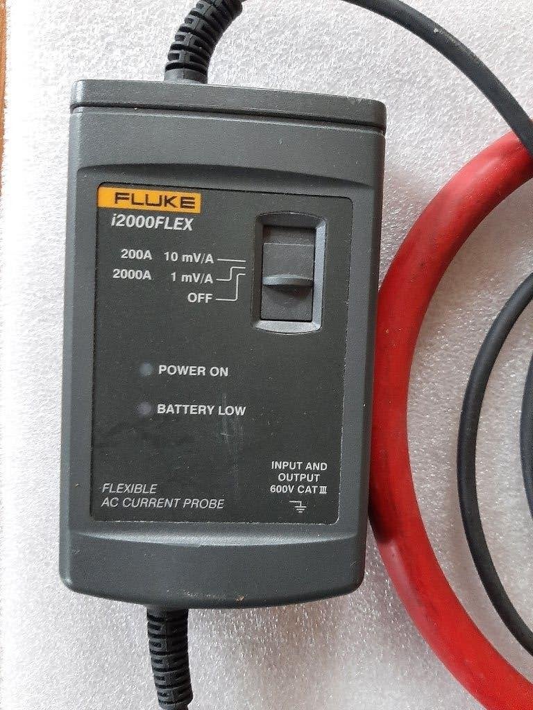 Fluke i2000 flexibele stroomslang  2000A  AC, Doe-het-zelf en Verbouw, Meetapparatuur, Ophalen of Verzenden, Gebruikt, Overige meters