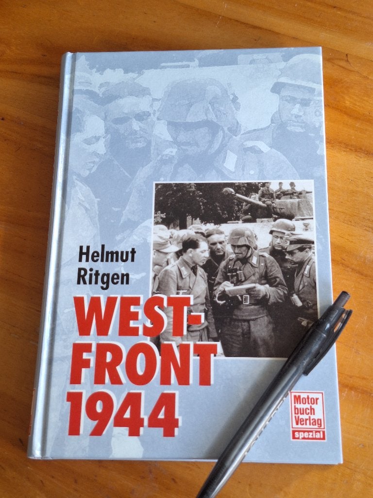 Westfront 1944 - Helmut Ritgen, Tweede Wereldoorlog, Ophalen of Verzenden, Overige onderwerpen, Helmut Ritgen