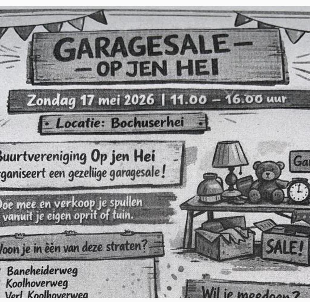 Sale uit garages 17 mei bocholtzerheide, Ophalen, Gebruikt