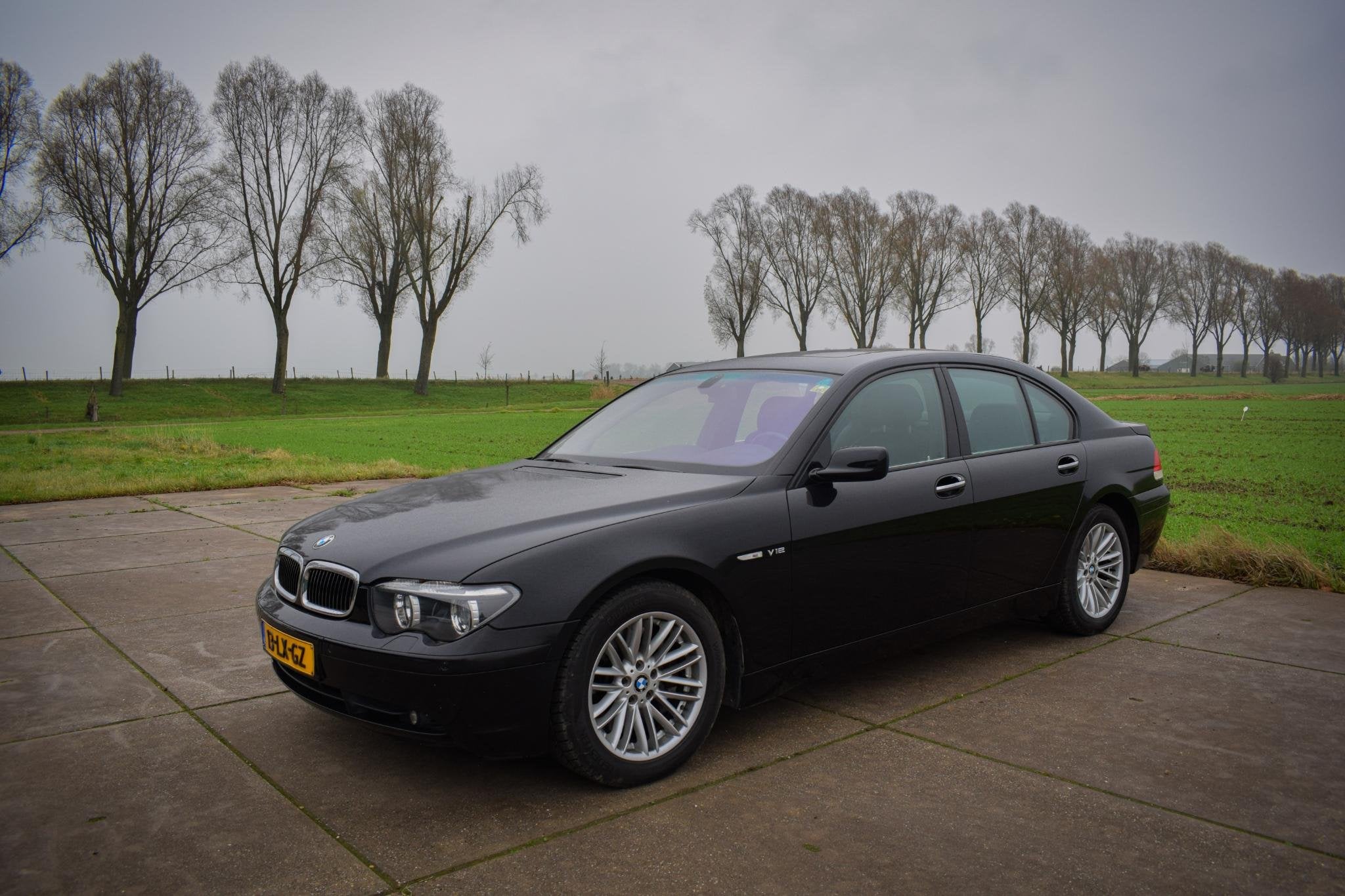 BMW 7-serie 760i, Auto's, Automaat, Achterwielaandrijving, Gebruikt, Zwart