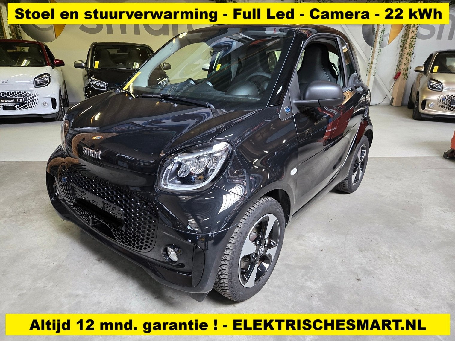 Smart Fortwo EQ Comfort PLUS - 2023 ! - Winterpakket - Full, Auto's, Automaat, 150 km, Gebruikt, Huisgarantie