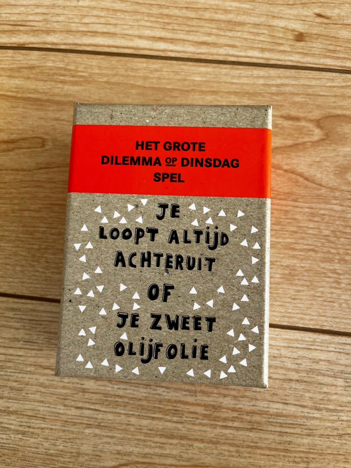Het Grote Dilemma op Dinsdag Spel, Drie of vier spelers, Ophalen of Verzenden, Zo goed als nieuw