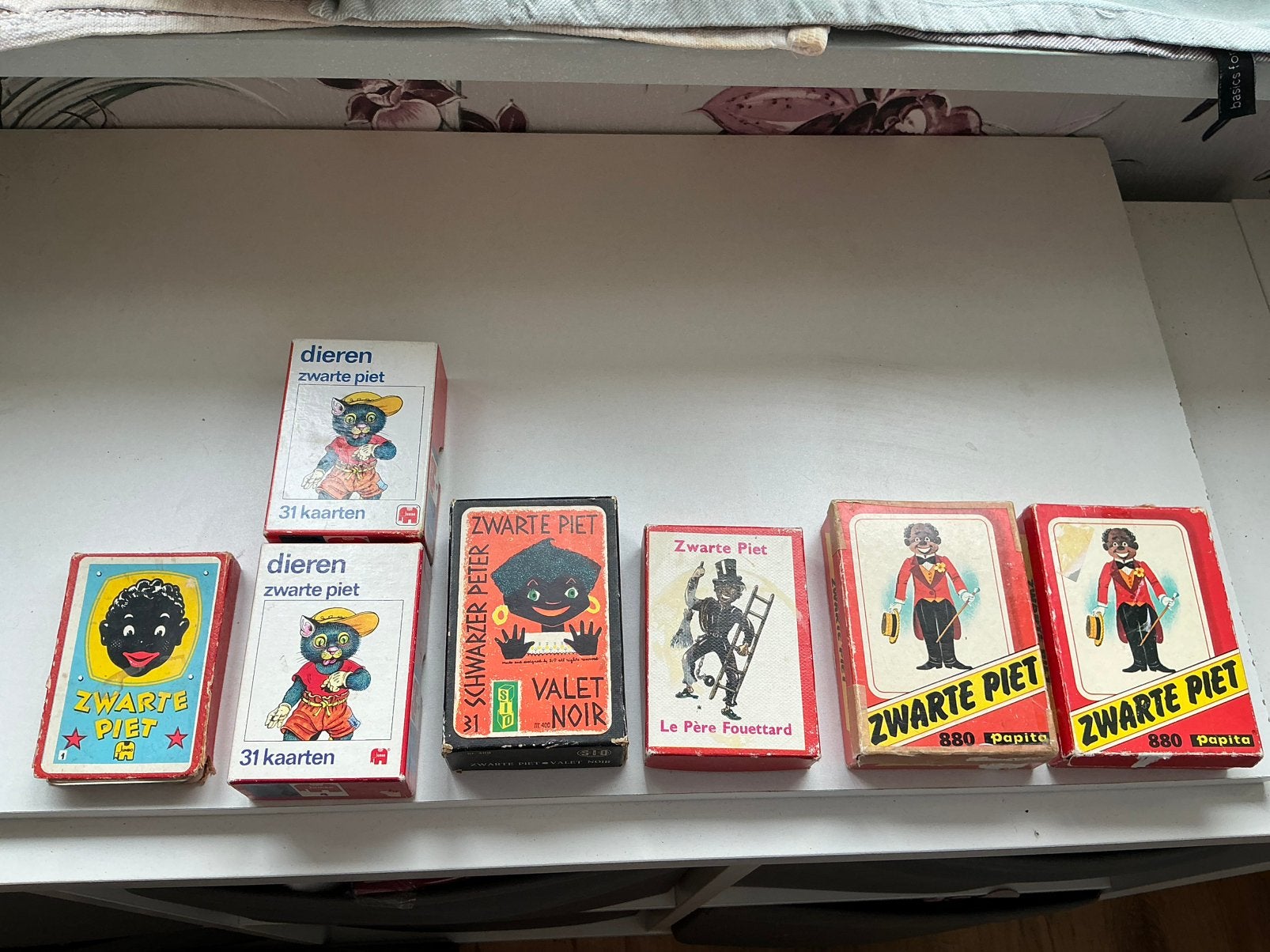 Zwarte piet kwartetten, Ophalen of Verzenden, Gebruikt