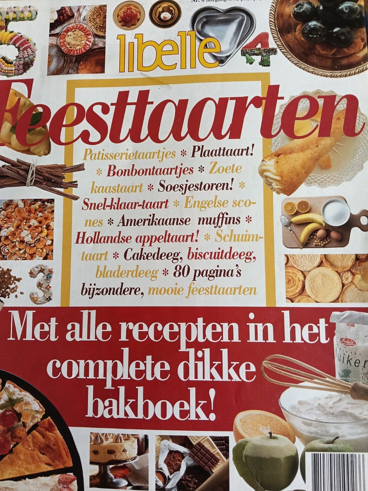 Libelle Feesttaarten: Bakboek vol recepten en foto's, Boeken, Kookboeken, Ophalen of Verzenden, Gelezen, Nederland en België, Taart, Gebak en Desserts