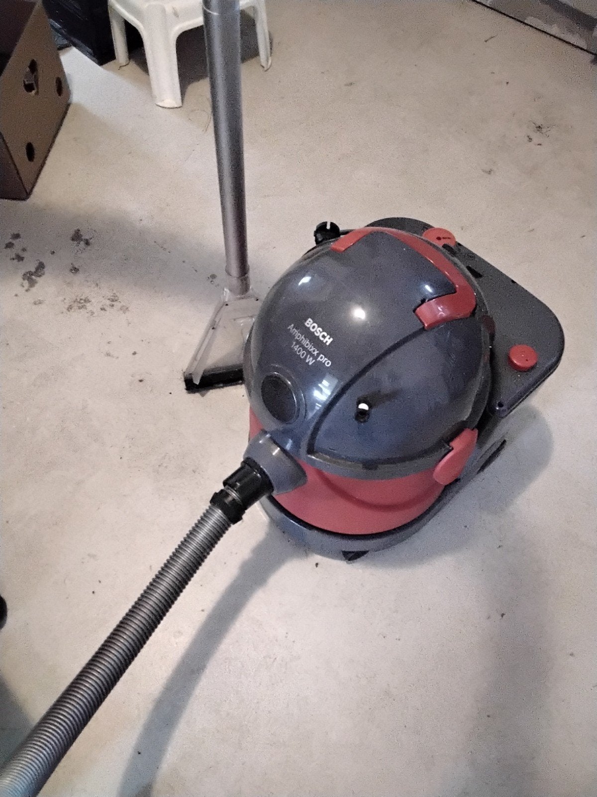Bosch Amphibixx Pro 1400W Waterstofzuiger, Witgoed en Apparatuur, Stofzuigers, Ophalen, Inclusief accessoires, Gebruikt, Bosch