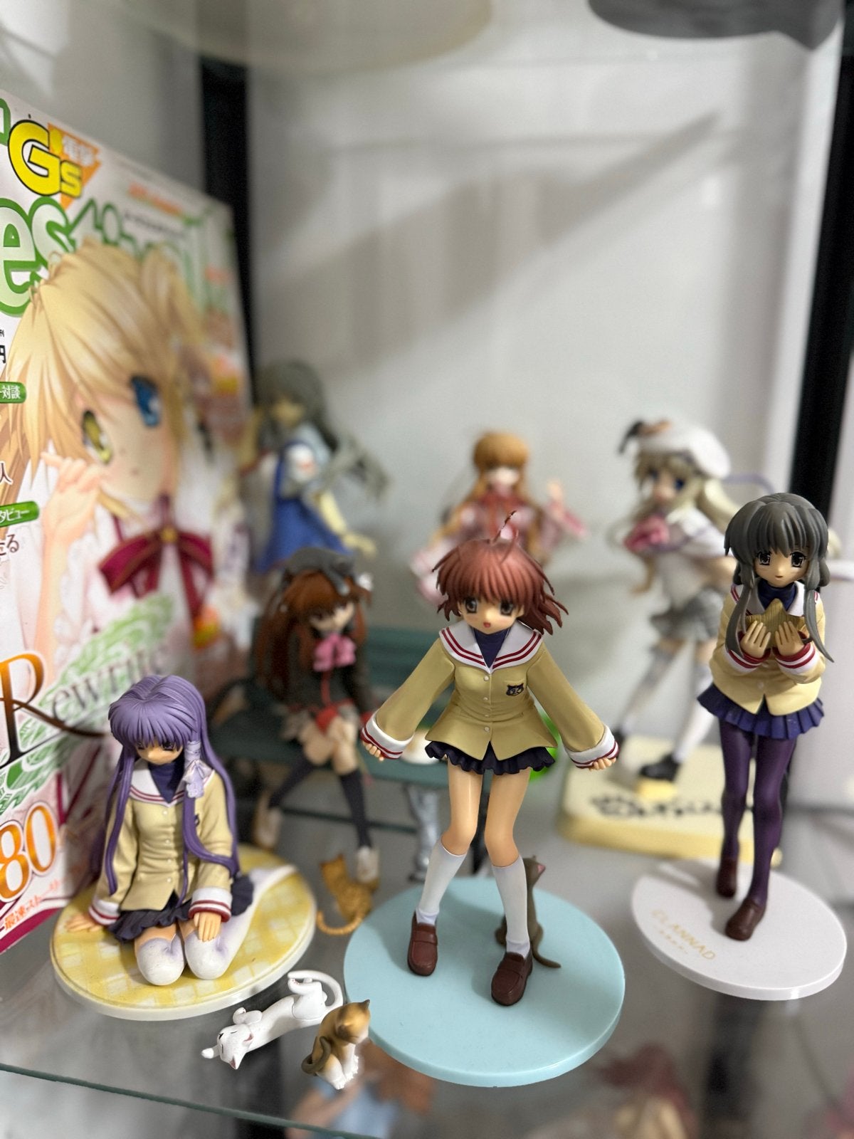 Anime figuren uit diverse series (Clannad, Date A Live, etc., Ophalen, Zo goed als nieuw