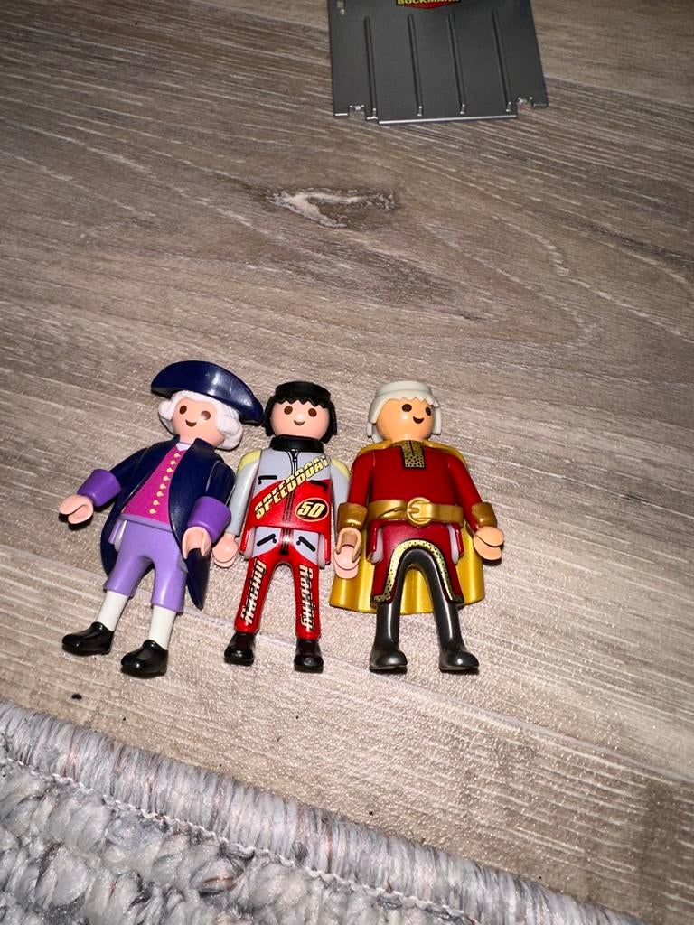 Playmobil Figuren: Historisch, Racer, Koning, Kinderen en Baby's, Ophalen of Verzenden, Gebruikt, Jongen of Meisje