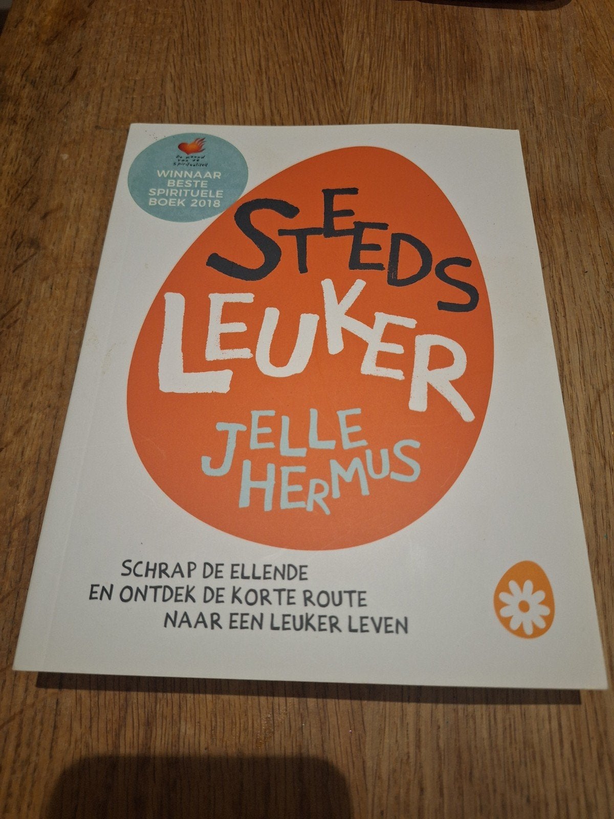 Steeds Leuker - Jelle Hermus (Winnaar Spirituele Boek 2018), Ophalen of Verzenden, Nieuw, Spiritualiteit algemeen, Overige typen