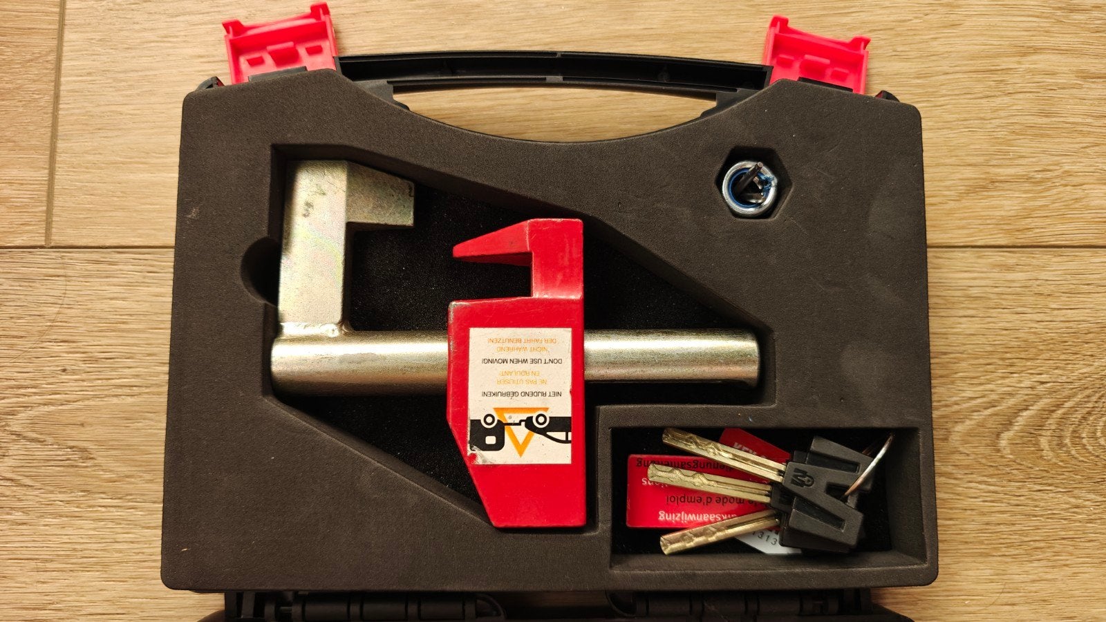 DoubleLock Compact Eagle Koppeling Slot SCM Goedgekeurd, Ophalen of Verzenden, Zo goed als nieuw