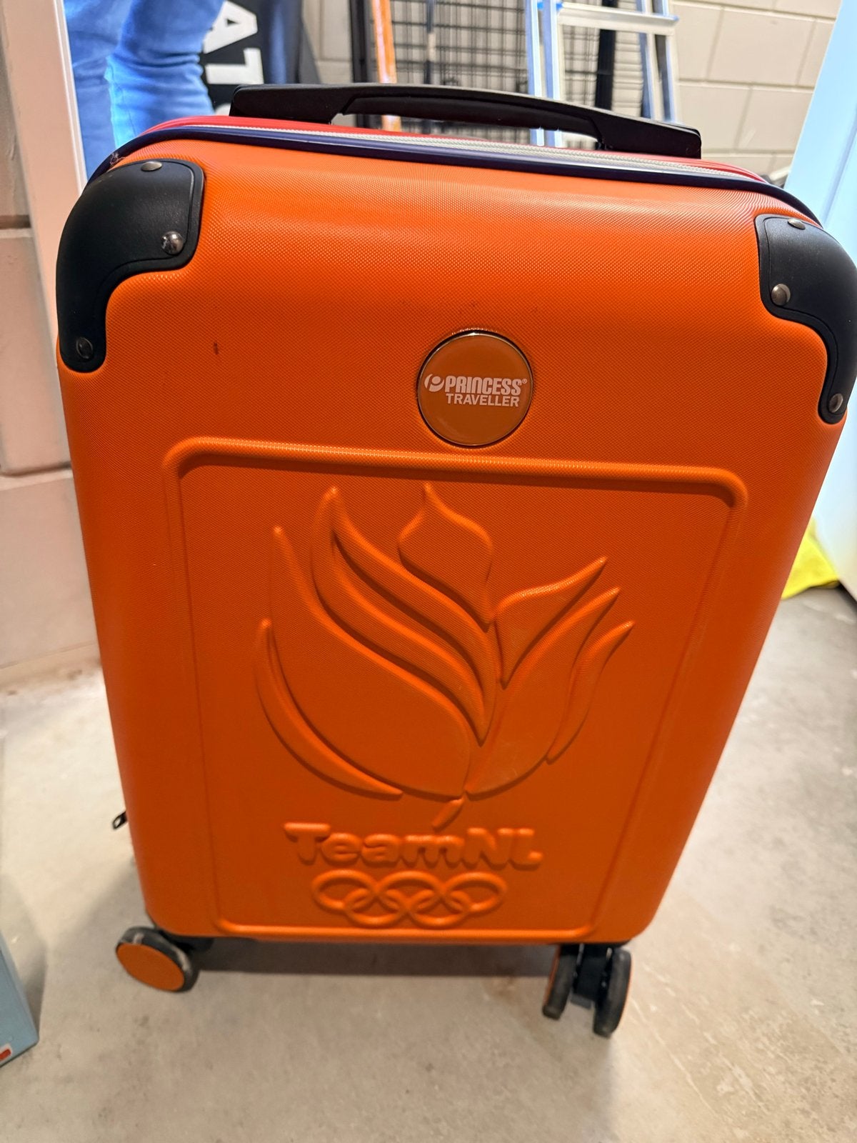 Princess Traveller TeamNL Koffer Oranje, Ophalen, 40 tot 60 cm, 20 tot 30 cm, Oranje